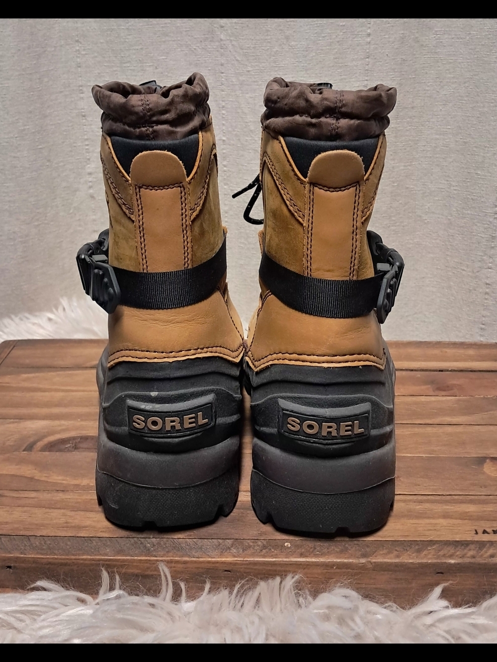 Sorel Conquest Insulated Waterproof Winter Boots Size 8 - Picture 9 of 10